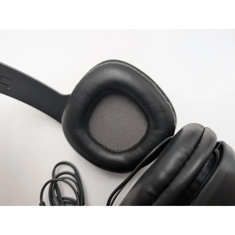 Plantronics Headphone Audio C6.A355 Black Headband Headsets with Mic‎ Aux
